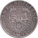 1895 SHILLING ( VF ) - SHILLING - Cambridgeshire Coins
