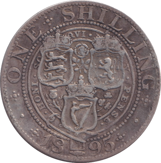 1895 SHILLING ( VF ) - SHILLING - Cambridgeshire Coins