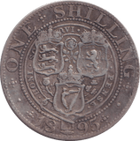 1895 SHILLING ( VF ) - SHILLING - Cambridgeshire Coins