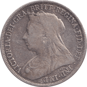 1895 SHILLING ( VF ) - SHILLING - Cambridgeshire Coins