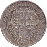 1895 SHILLING ( VF ) - SHILLING - Cambridgeshire Coins