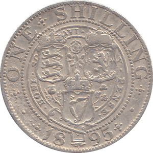 1895 SHILLING ( VF ) - SHILLING - Cambridgeshire Coins