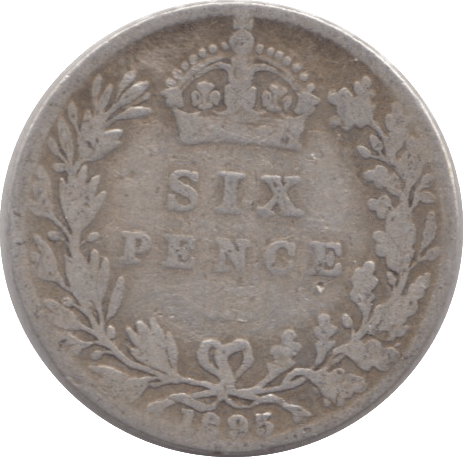 1895 SIXPENCE ( FINE ) - Sixpence - Cambridgeshire Coins