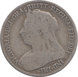 1895 SIXPENCE ( FINE ) - Sixpence - Cambridgeshire Coins