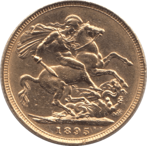 1895 SOVEREIGN ( EF ) MELBOURN MINT - Sovereign - Cambridgeshire Coins