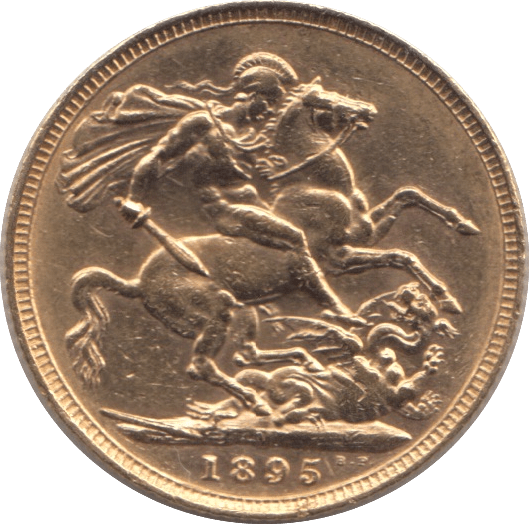 1895 SOVEREIGN ( EF ) MELBOURN MINT - Sovereign - Cambridgeshire Coins