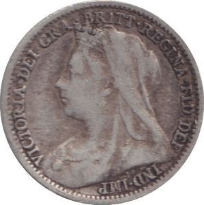 1895 THREEPENCE ( FINE ) - Threepence - Cambridgeshire Coins