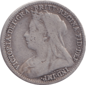 1895 THREEPENCE ( FINE ) - Threepence - Cambridgeshire Coins