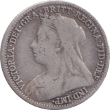 1895 THREEPENCE ( FINE ) - Threepence - Cambridgeshire Coins