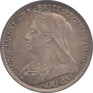 1895 THREEPENCE ( UNC ) - THREEPENCE - Cambridgeshire Coins