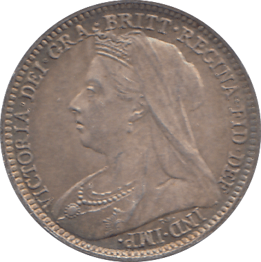 1895 THREEPENCE ( UNC ) - THREEPENCE - Cambridgeshire Coins