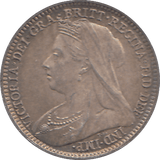 1895 THREEPENCE ( UNC ) - THREEPENCE - Cambridgeshire Coins