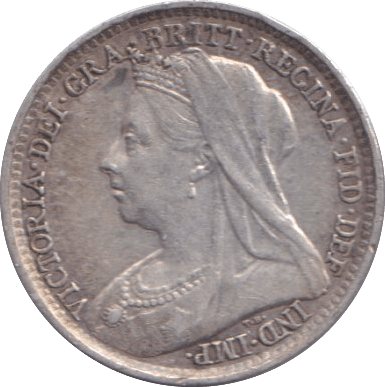 1895 THREEPENCE ( VF ) - THREEPENCE - Cambridgeshire Coins