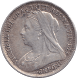 1895 THREEPENCE ( VF ) - THREEPENCE - Cambridgeshire Coins