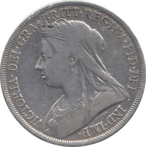 1896 CROWN CLEANED ( GF ) - CROWN - Cambridgeshire Coins