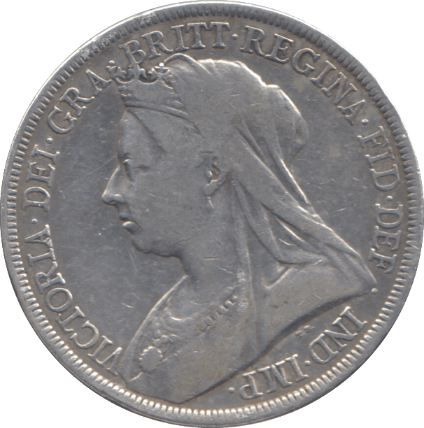 1896 CROWN CLEANED ( GF ) - CROWN - Cambridgeshire Coins