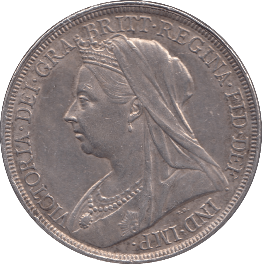 1896 CROWN ( EF ) LIX - CROWN - Cambridgeshire Coins