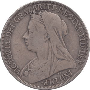 1896 CROWN ( FINE ) - CROWN - Cambridgeshire Coins