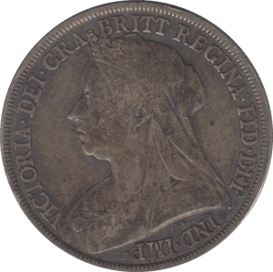1896 CROWN ( FINE ) - CROWN - Cambridgeshire Coins