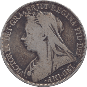1896 CROWN ( FINE ) - CROWN - Cambridgeshire Coins