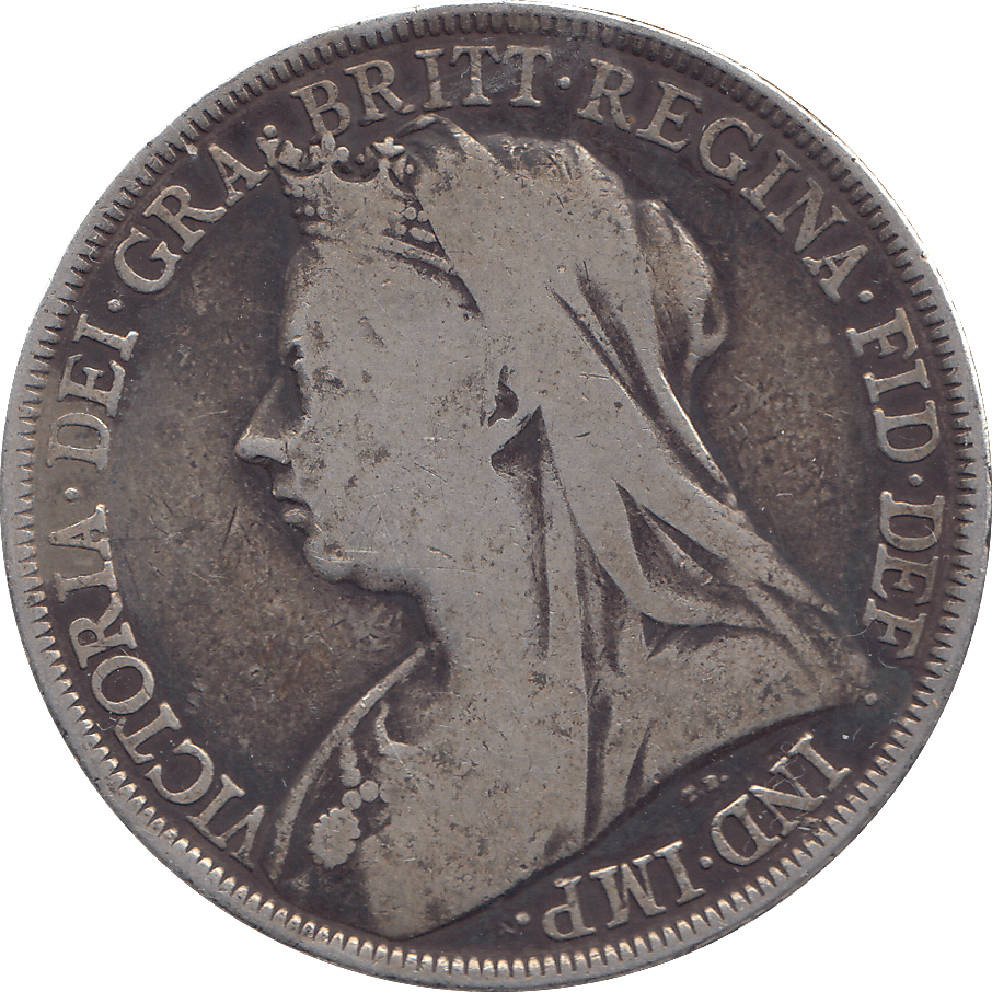 1896 CROWN ( FINE ) - CROWN - Cambridgeshire Coins