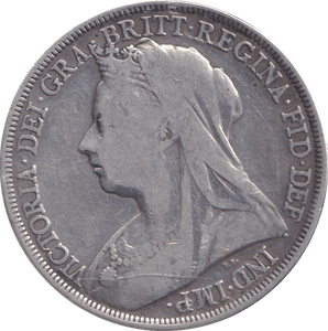1896 CROWN ( FINE ) - CROWN - Cambridgeshire Coins
