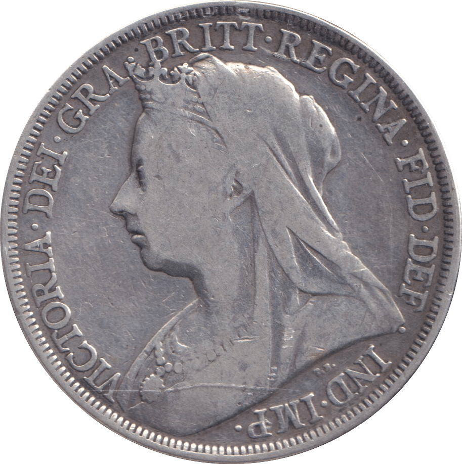 1896 CROWN ( FINE ) - CROWN - Cambridgeshire Coins