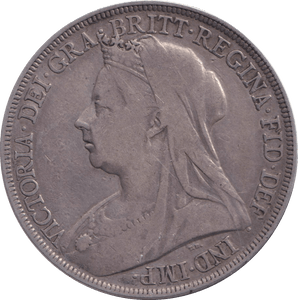 1896 CROWN ( FINE ) - CROWN - Cambridgeshire Coins