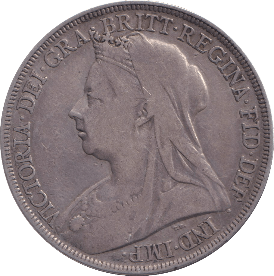 1896 CROWN ( FINE ) - CROWN - Cambridgeshire Coins