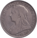 1896 CROWN ( FINE ) - CROWN - Cambridgeshire Coins