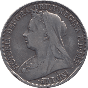 1896 CROWN ( FINE ) LX 2 - CROWN - Cambridgeshire Coins