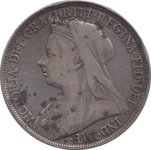 1896 CROWN ( FINE ) LX - CROWN - Cambridgeshire Coins