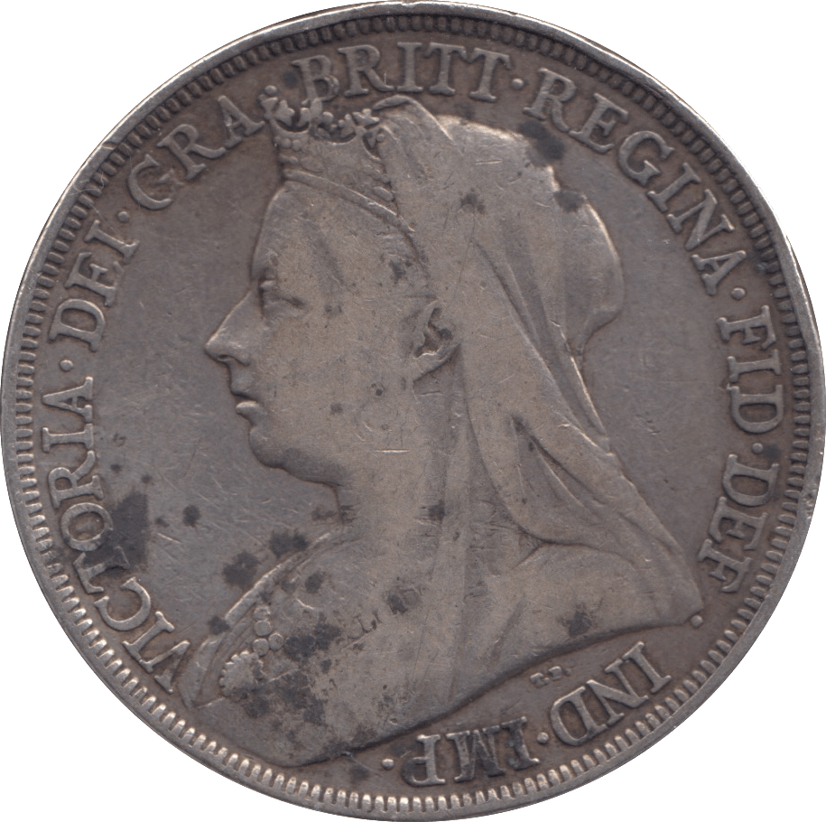 1896 CROWN ( FINE ) LX - CROWN - Cambridgeshire Coins