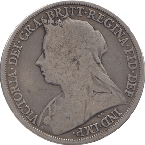 1896 CROWN ( FINE ) LX - CROWN - Cambridgeshire Coins