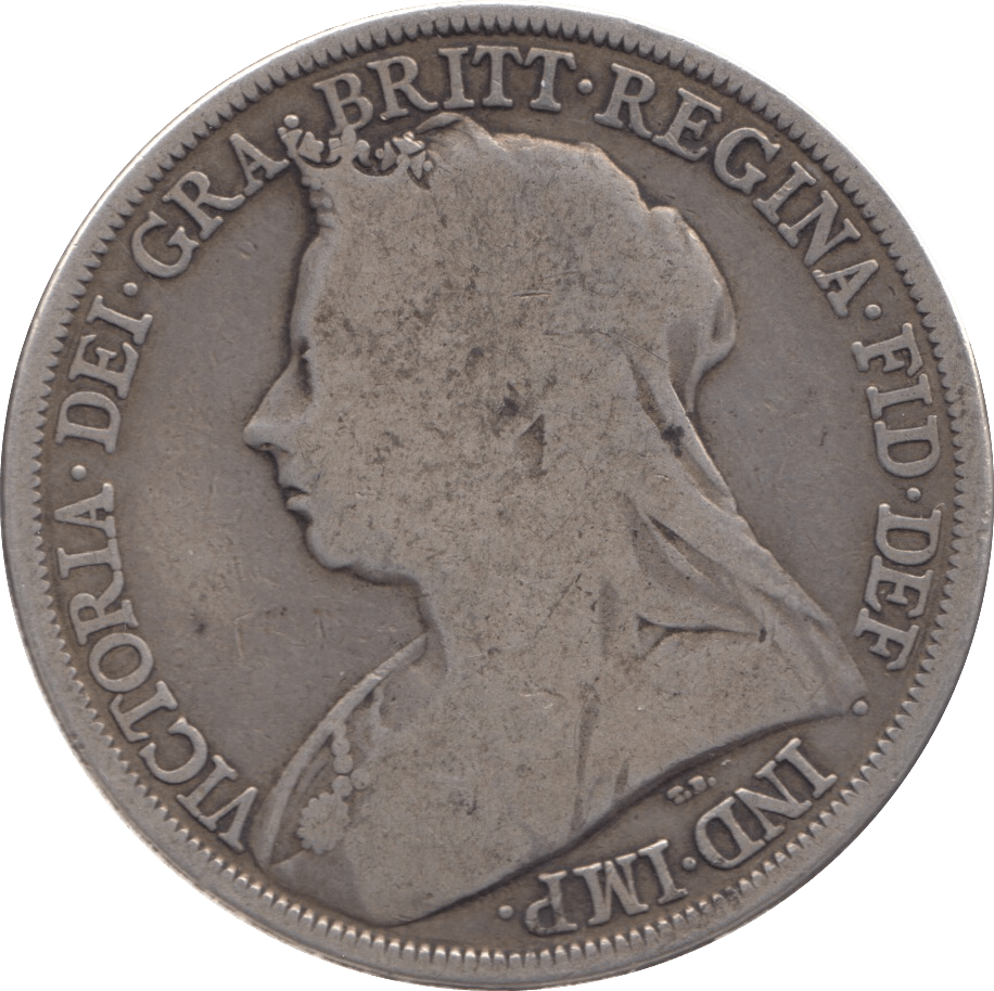 1896 CROWN ( FINE ) LX - CROWN - Cambridgeshire Coins