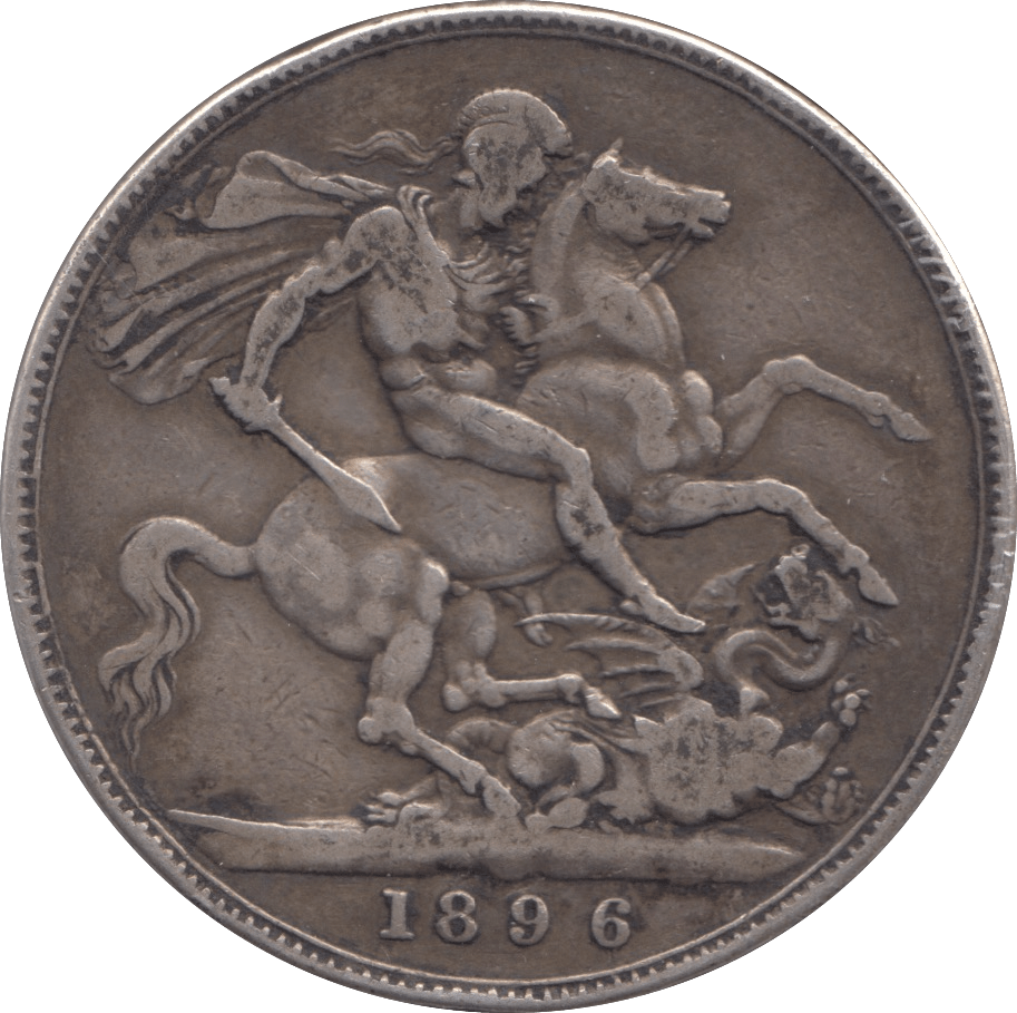 1896 CROWN ( GF ) - CROWN - Cambridgeshire Coins