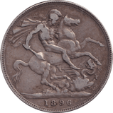 1896 CROWN ( GF ) - CROWN - Cambridgeshire Coins