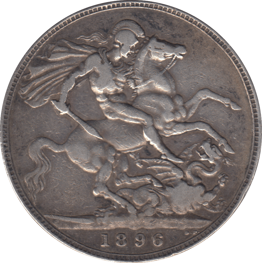 1896 CROWN ( GF ) - CROWN - Cambridgeshire Coins