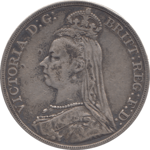 1896 CROWN ( GF ) - CROWN - Cambridgeshire Coins
