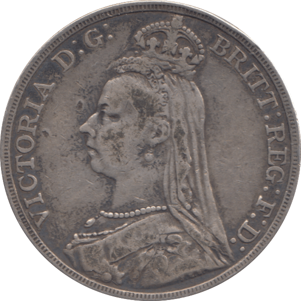 1896 CROWN ( GF ) - CROWN - Cambridgeshire Coins