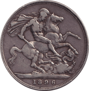 1896 CROWN ( GF ) - CROWN - Cambridgeshire Coins