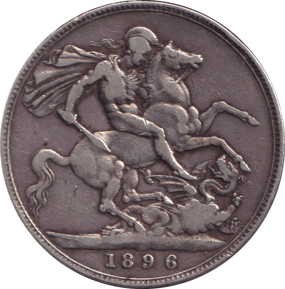 1896 CROWN ( GF ) - CROWN - Cambridgeshire Coins