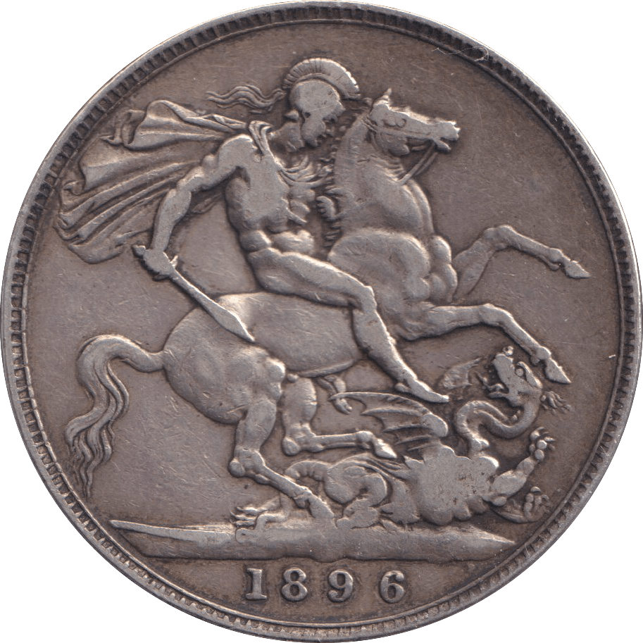 1896 CROWN ( GF ) - CROWN - Cambridgeshire Coins