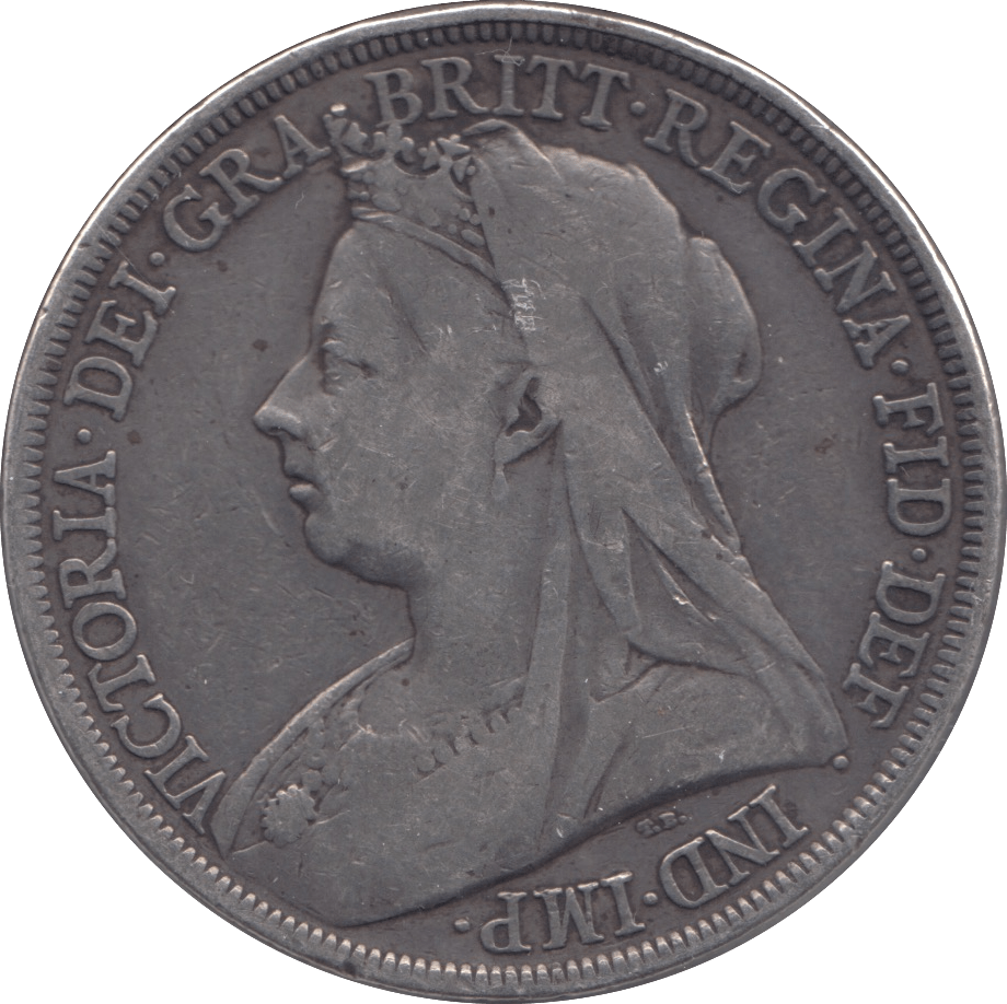 1896 CROWN ( GF ) - Crown - Cambridgeshire Coins