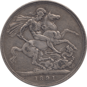 1896 CROWN ( GF ) - CROWN - Cambridgeshire Coins