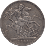 1896 CROWN ( GF ) - CROWN - Cambridgeshire Coins