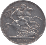 1896 CROWN ( GF ) - CROWN - Cambridgeshire Coins