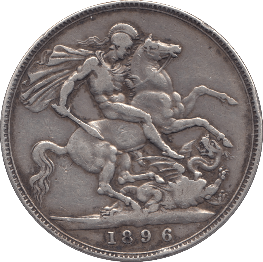 1896 CROWN ( GF ) - CROWN - Cambridgeshire Coins