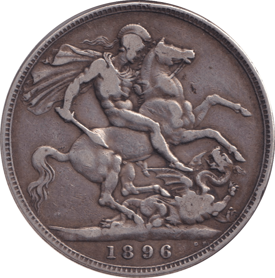 1896 CROWN ( GF ) - CROWN - Cambridgeshire Coins