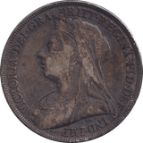1896 CROWN ( GF ) - CROWN - Cambridgeshire Coins